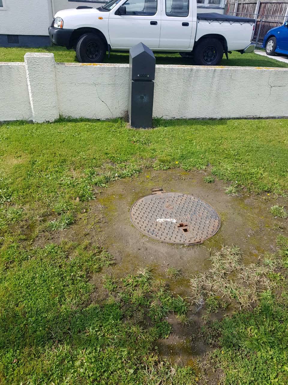 The photograph attached to this wastewater/stormwater report