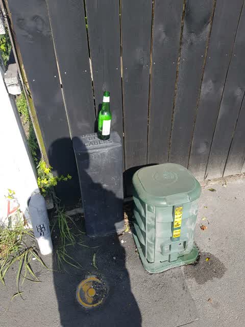 Rubbish/Recycling, a report photo