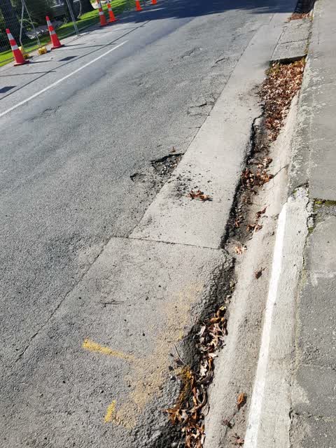 Roading/Streets, a report photo