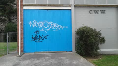 Graffiti, a report photo