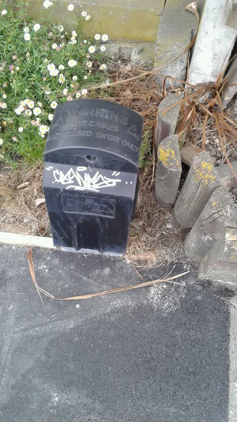 Graffiti, a report photo