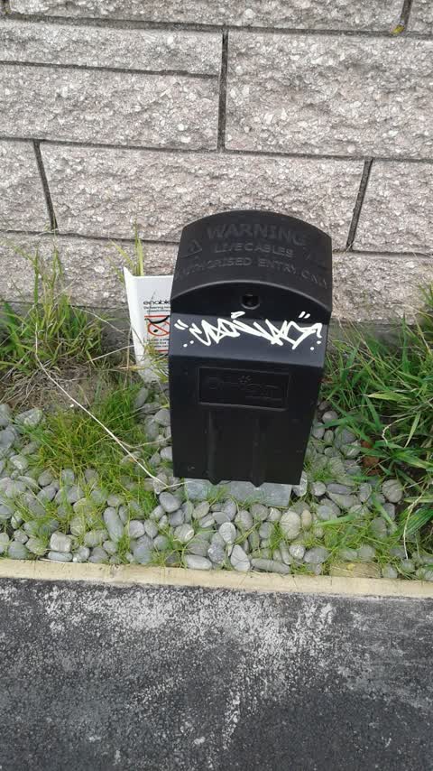 Graffiti, a report photo