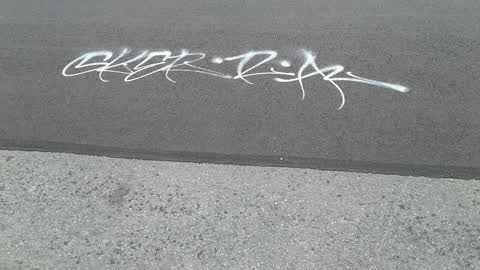 Graffiti — a report photo