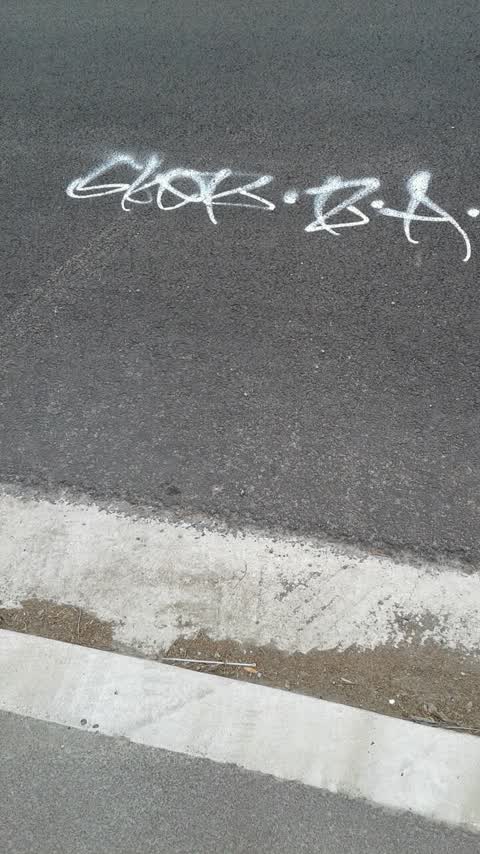 Graffiti, a report photo