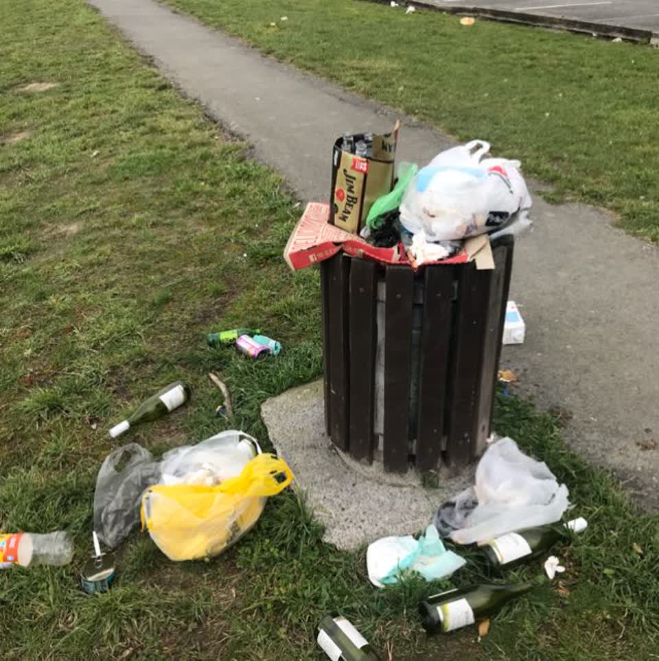 The photograph attached to this parks report