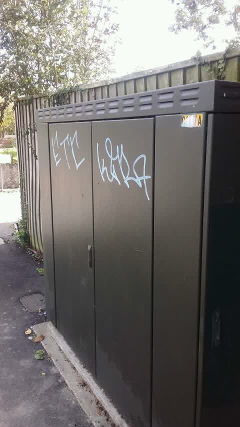 Graffiti, a report photo