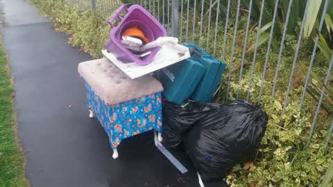 Rubbish/Recycling — a report photo