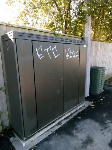 Graffiti, a report photo
