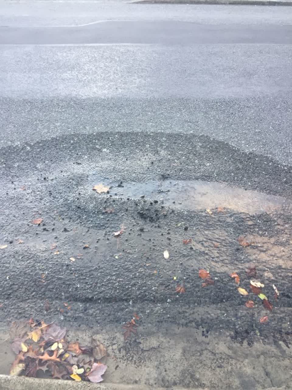 The photograph attached to this wastewater/stormwater report