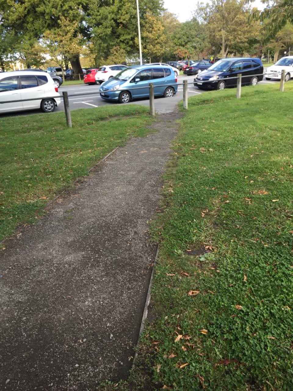 The photograph attached to this parks report