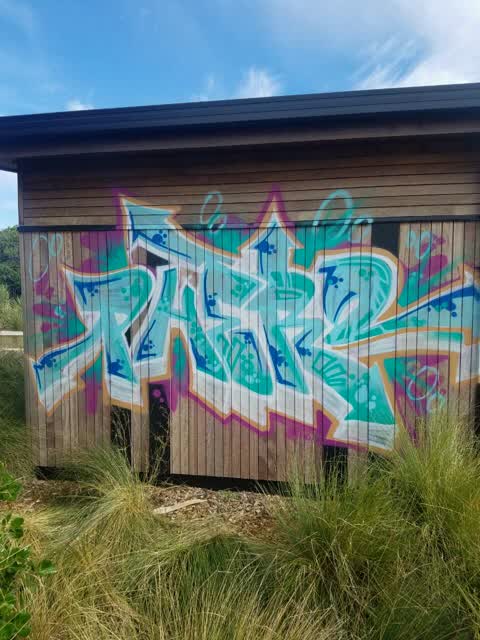 Graffiti, a report photo
