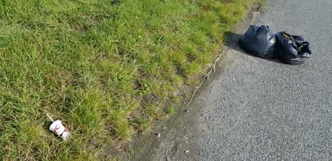 Rubbish/Recycling, a report photo