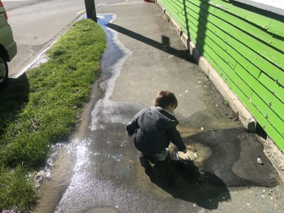 The photograph attached to this water supply report