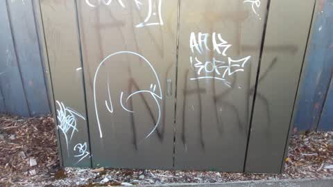 Graffiti, a report photo