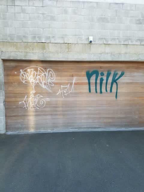 Graffiti, a report photo