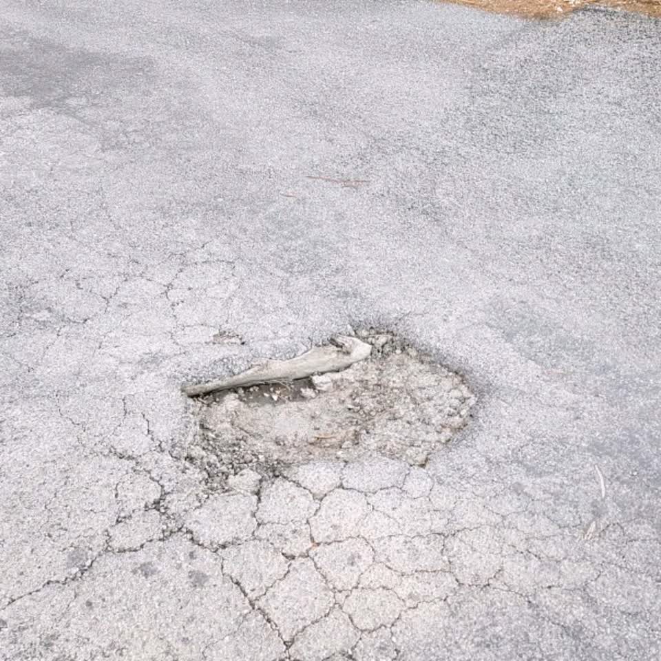 The photograph attached to this wastewater/stormwater report