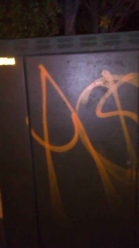 Graffiti, a report photo
