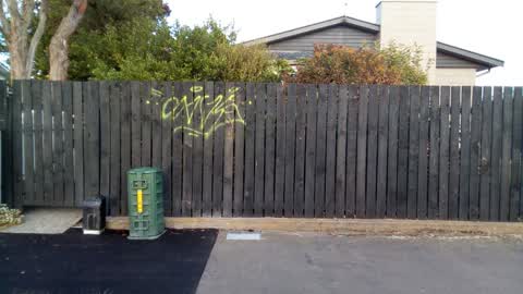 Graffiti — a report photo