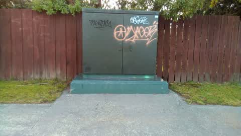 Graffiti, a report photo
