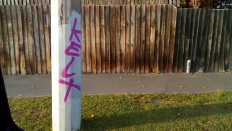 Graffiti, a report photo