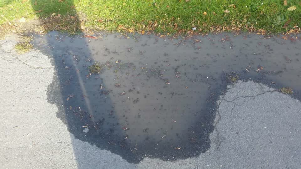 The photograph attached to this water supply report