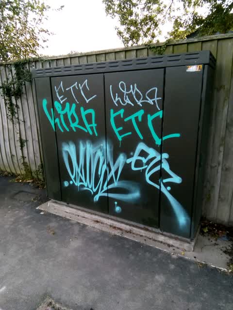 Graffiti — a report photo