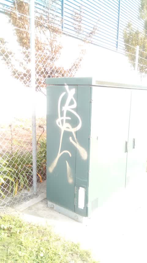 Graffiti, a report photo