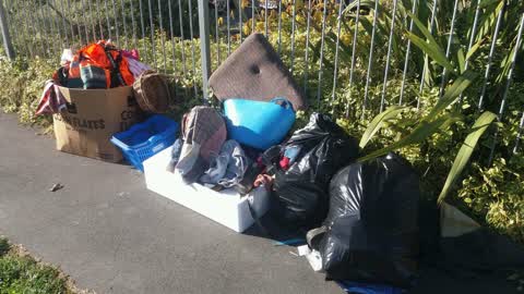 Rubbish/Recycling — a report photo