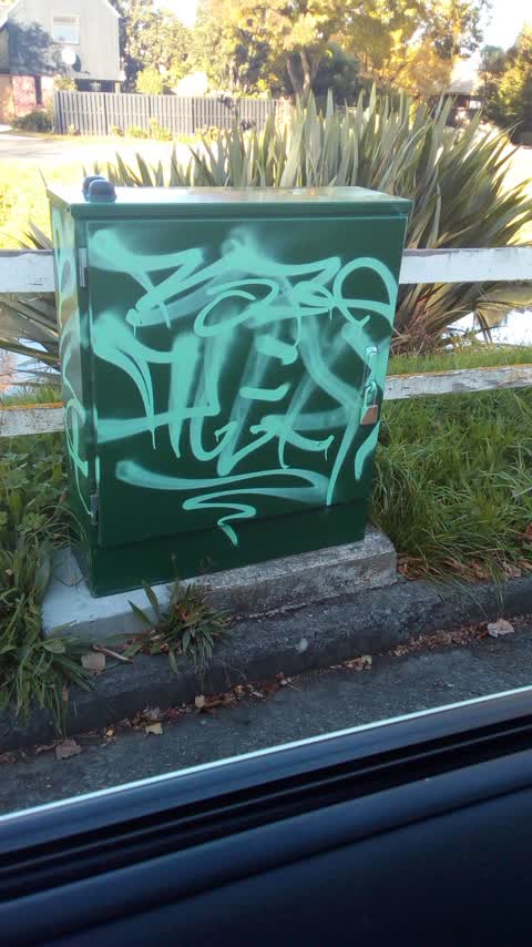 Graffiti, a report photo