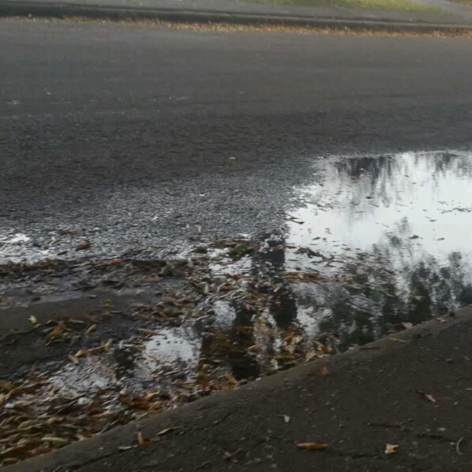 The photograph attached to this wastewater/stormwater report