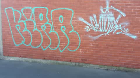 Graffiti, a report photo