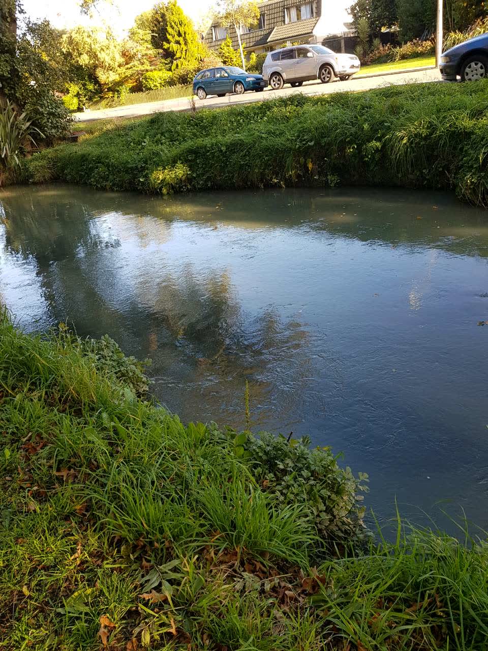 The photograph attached to this wastewater/stormwater report