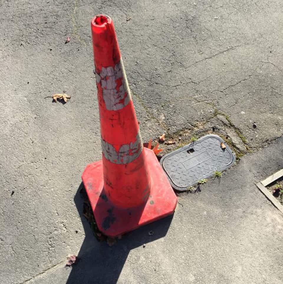 The photograph attached to this water supply report
