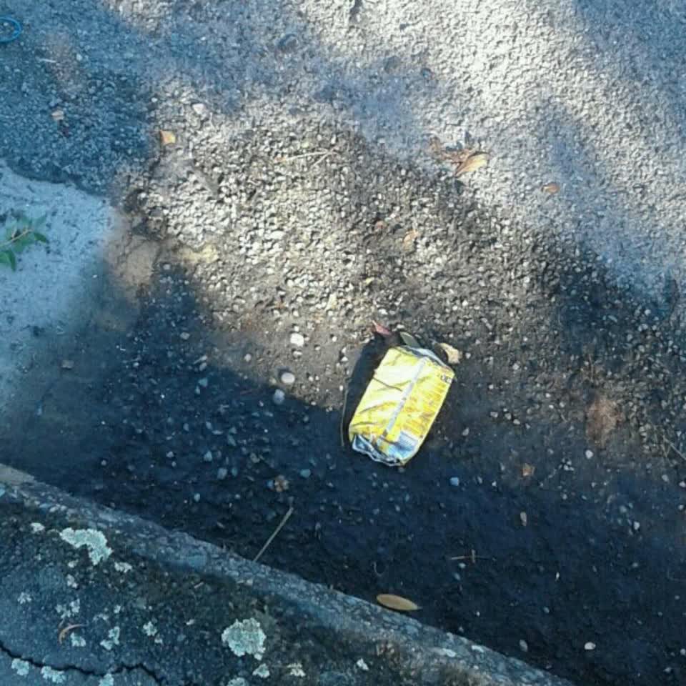 The photograph attached to this wastewater/stormwater report