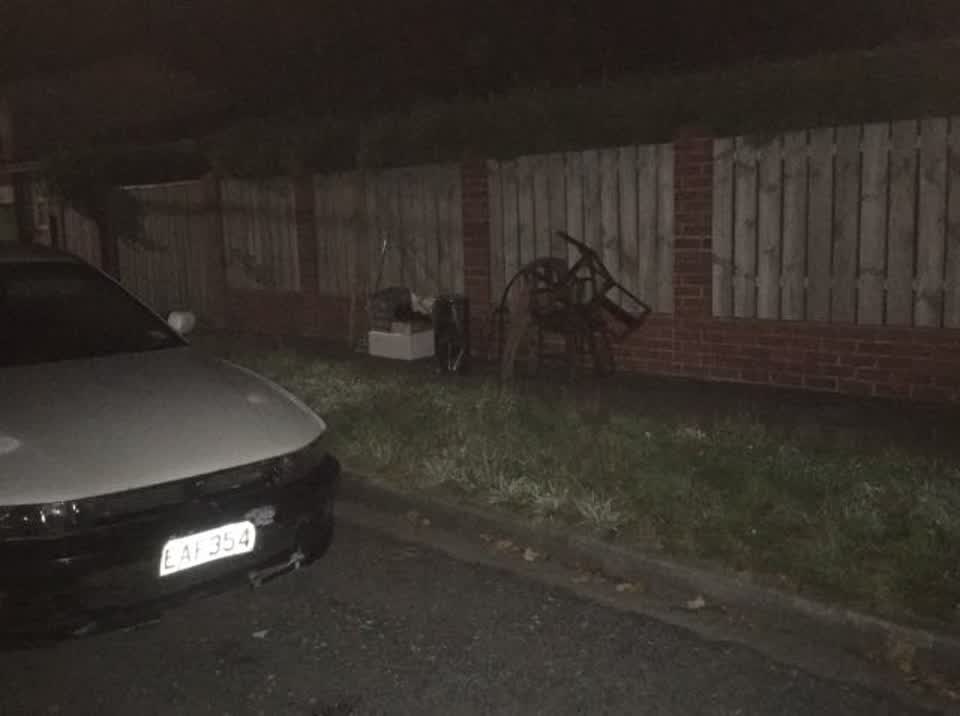 The photograph attached to this parks report