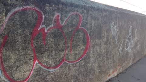 Graffiti, a report photo