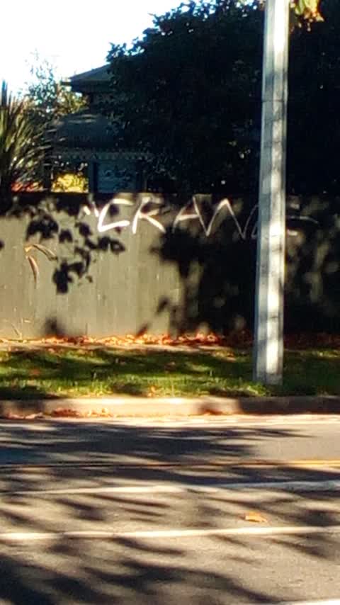 Graffiti, a report photo