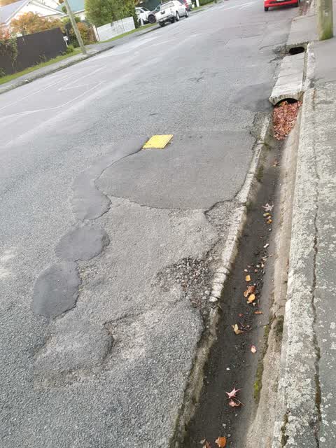 Roading/Streets, a report photo