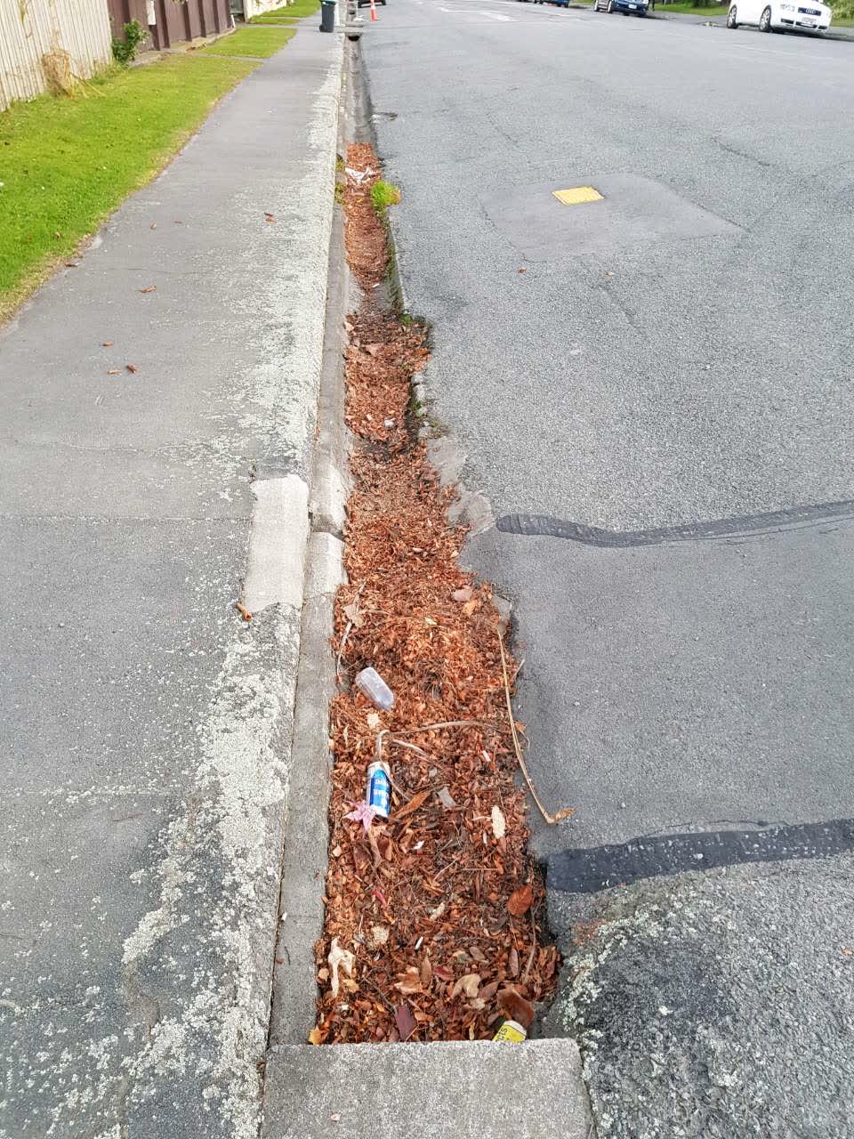 The photograph attached to this wastewater/stormwater report