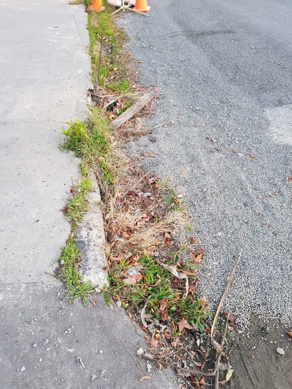 The photograph attached to this wastewater/stormwater report