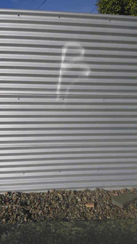 Graffiti, a report photo