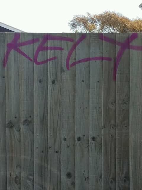 Graffiti, a report photo