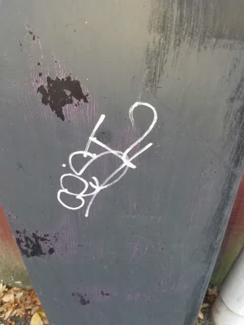 Graffiti, a report photo