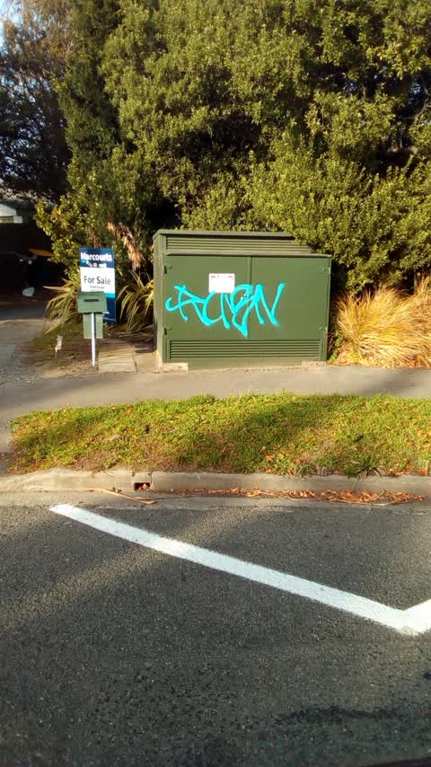 Graffiti, a report photo