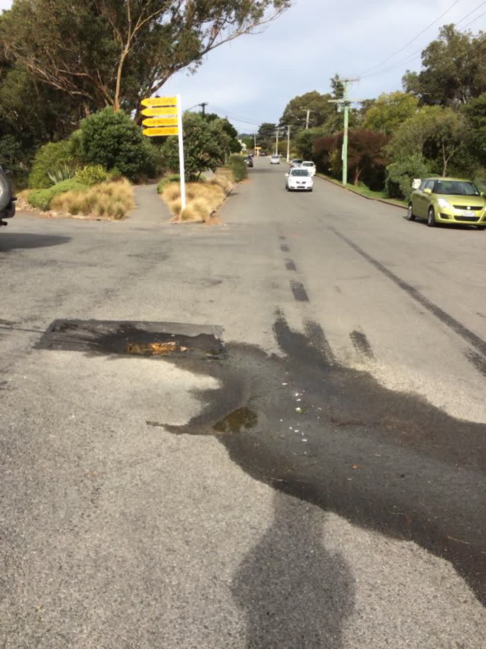 The photograph attached to this water supply report