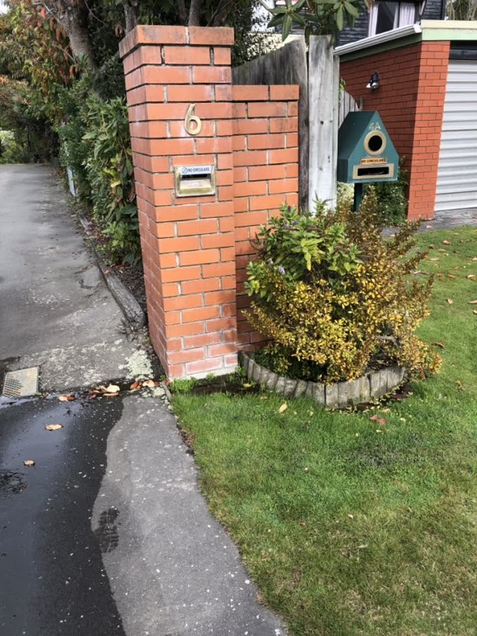 The photograph attached to this water supply report