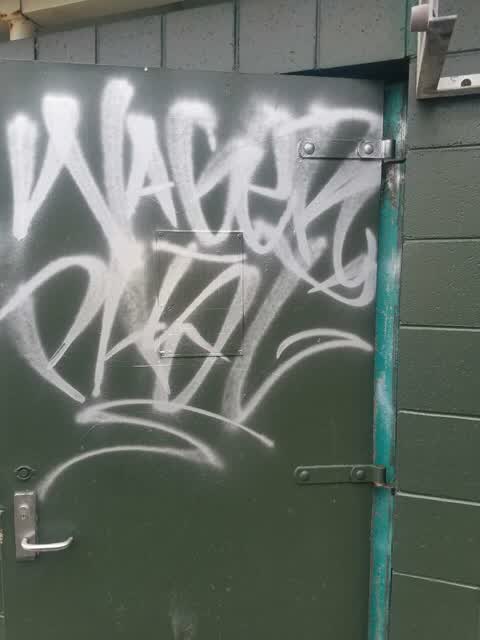 Graffiti — a report photo