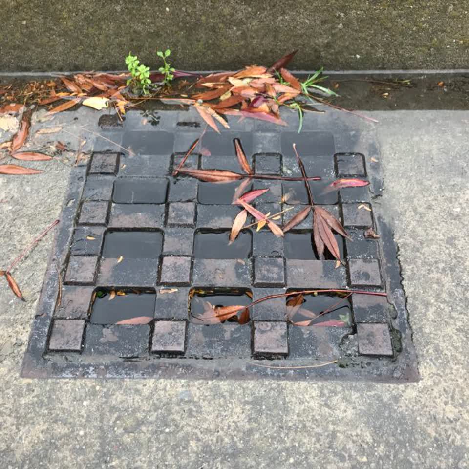 The photograph attached to this wastewater/stormwater report