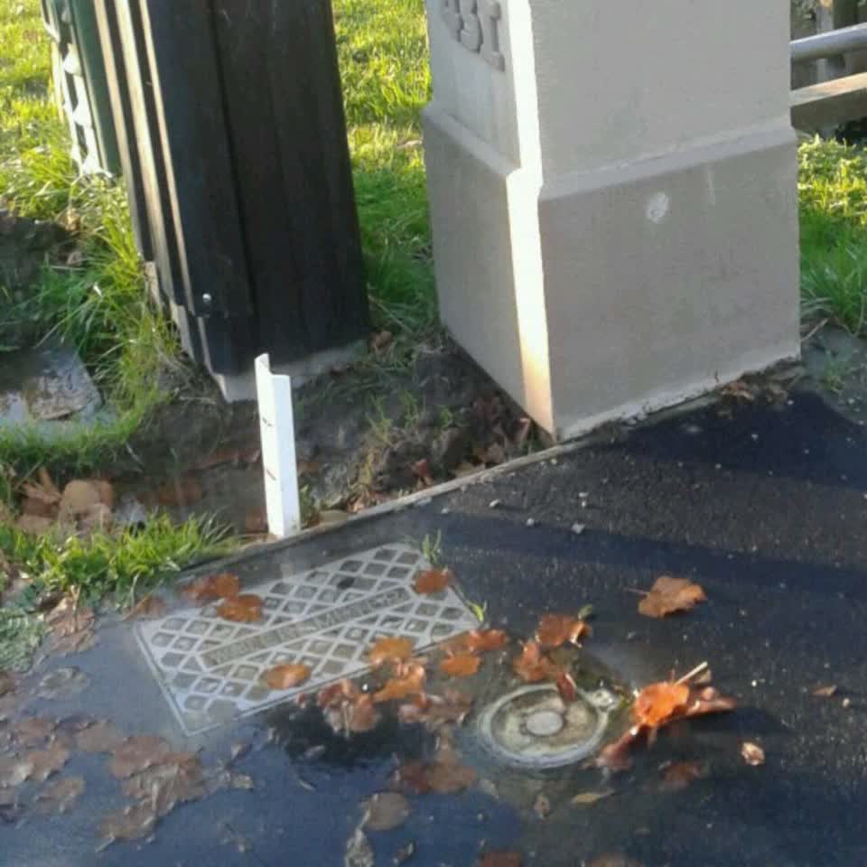 The photograph attached to this water supply report