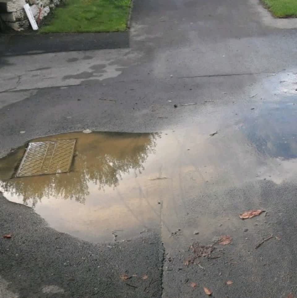 The photograph attached to this water supply report